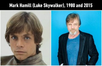 Iconic Star Wars Characters Back In The Day And Today
