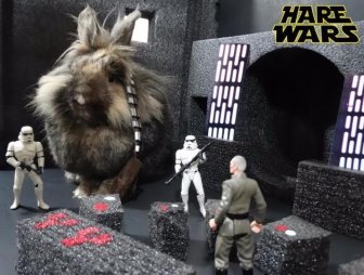 Chewbacca Gets Replaced By A Bunny For Hare Wars