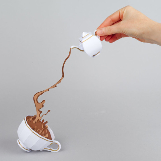 Artist Recreates Alice In Wonderland Using Carefully Crafted Paper