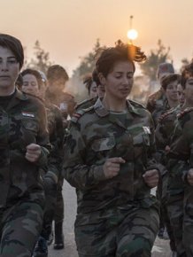 Women Of Syria Train To Defend Their Home