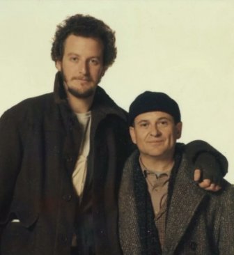 Harry And Marv From Home Alone Back In The Day And Today