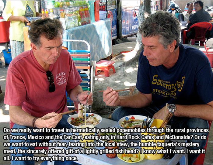 Anthony Bourdain Gives 15 Awesome Pieces Of Life Advice