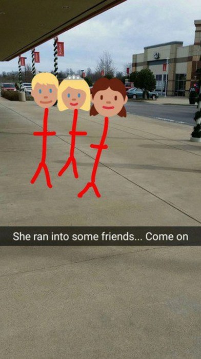 Dude Creates Epic Snapchats As He Takes His Imaginary Date To See Star Wars