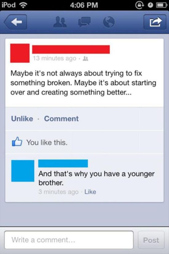 Kids Who Got Completely Owned By Their Parents On Facebook