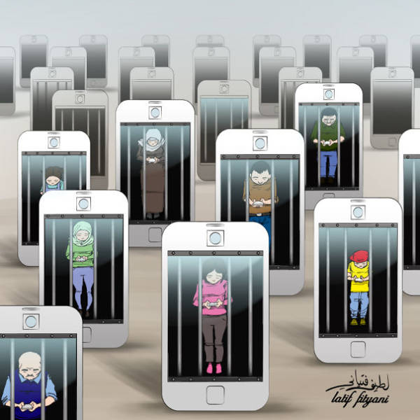 Honest Illustrations That Look At Society's Addiction To Technology