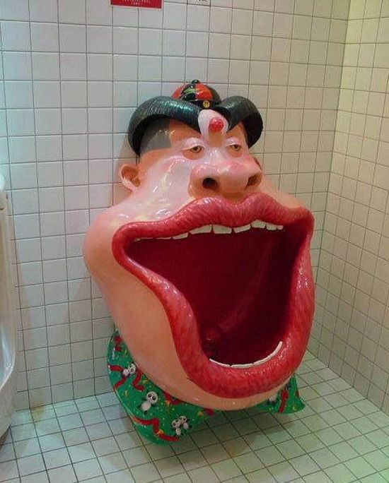The 20 Most Insane Urinals That Planet Earth Has To Offer