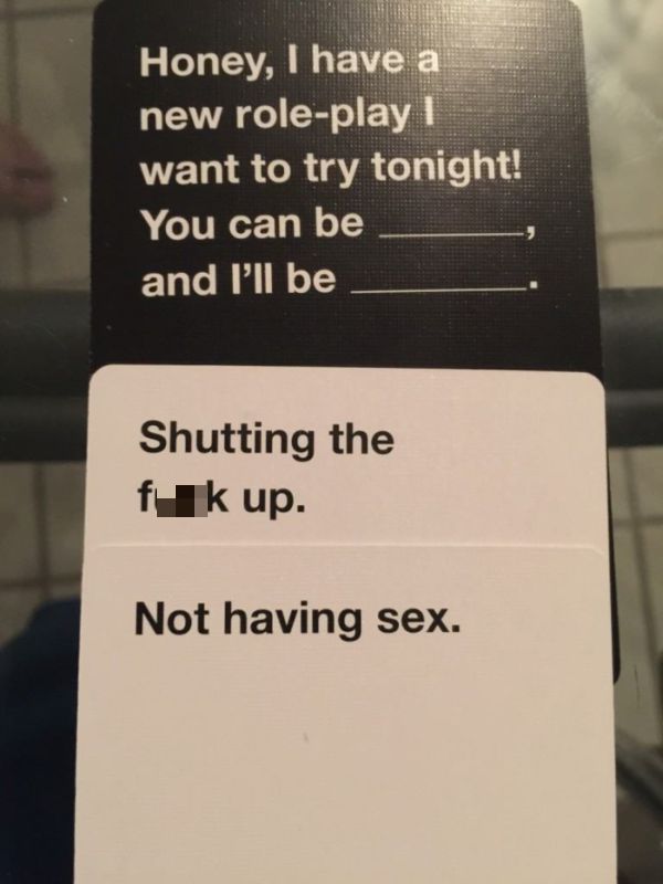 Disturbing Cards Against Humanity Combinations You Can't Help But Laugh At