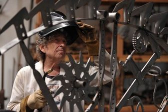 Bob Dylan Uses Scrap Metal To Make Big Iron Gates In His Free Time