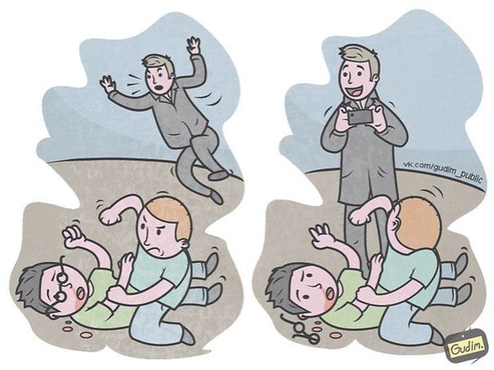 You're Going To Have To Do A Double Take With These Sarcastic Illustrations