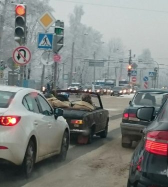 Only In Russia Would People Try This In The Middle Of Winter