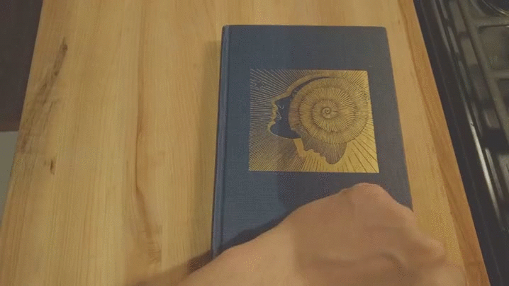 Guy Turns Old Book Into An Awesome Kindle Case