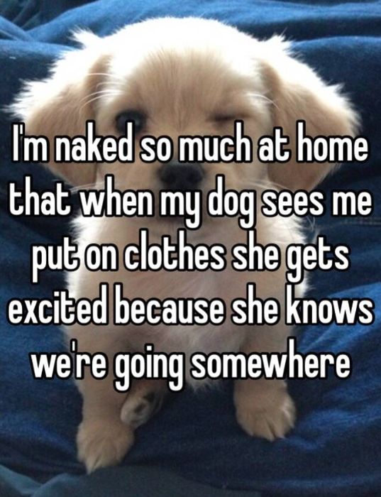 People Reveal The Strange Things They Do When They're Naked At Home