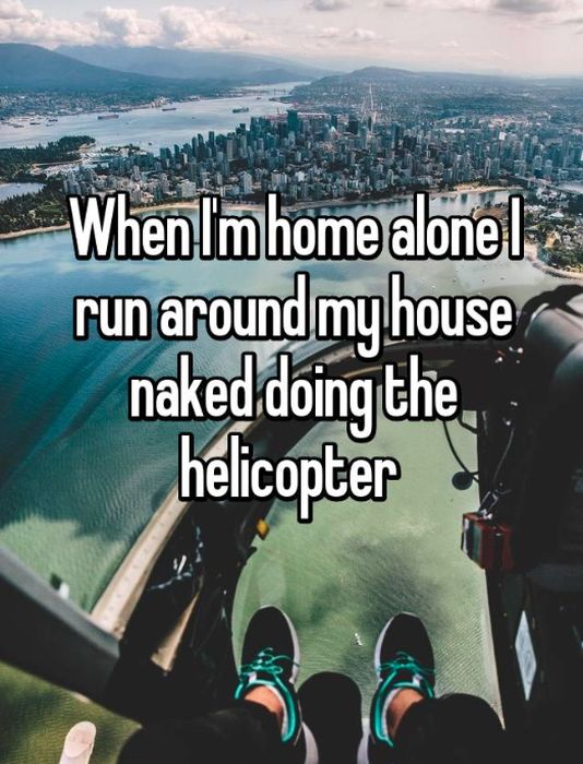 People Reveal The Strange Things They Do When They're Naked At Home