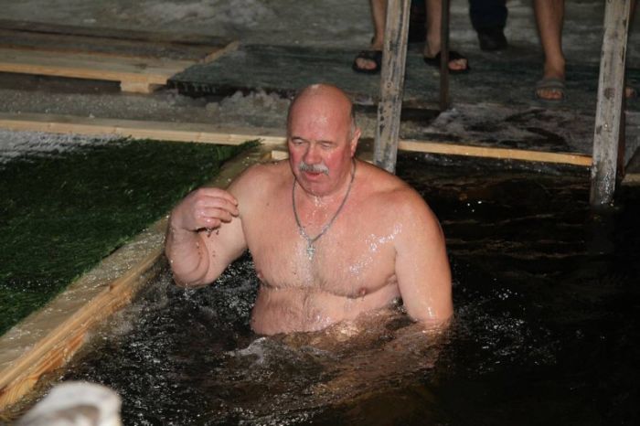 Orthodox Christians Are Taking A Dip In Freezing Waters