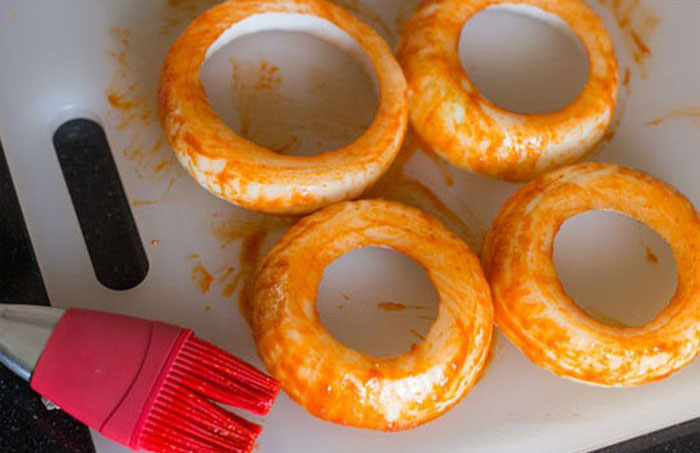The Perfect Recipe For Bacon Wrapped Onion Rings
