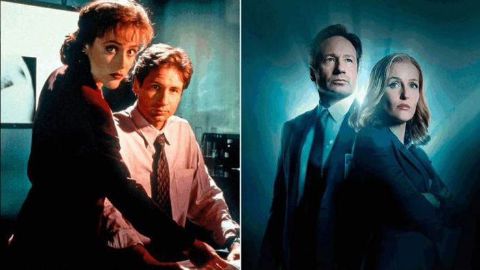 The Cast Of The X-Files Back In The Day And Today
