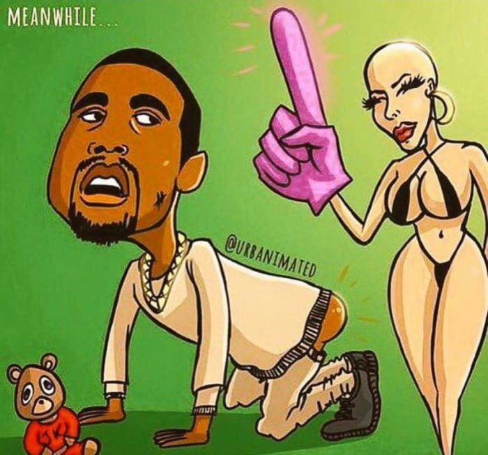The Internet's Best Reactions To Amber Rose Calling Out Kanye West