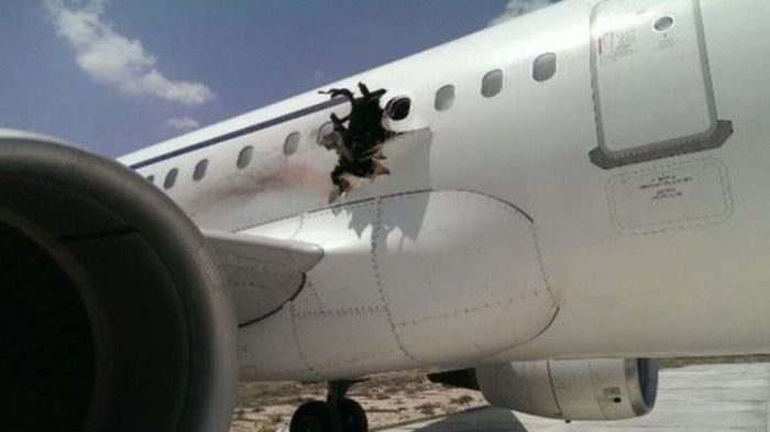 Explosion Takes Place On Board A Daallo Airlines Flight