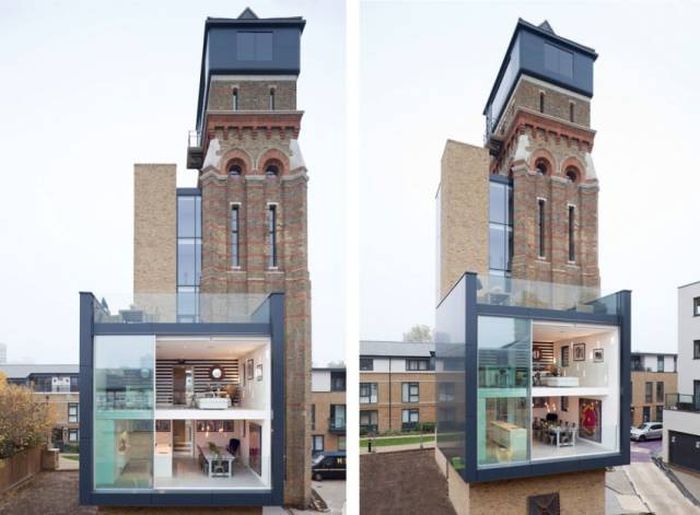 Old School Water Tower Gets An Incredible Modern Makeover