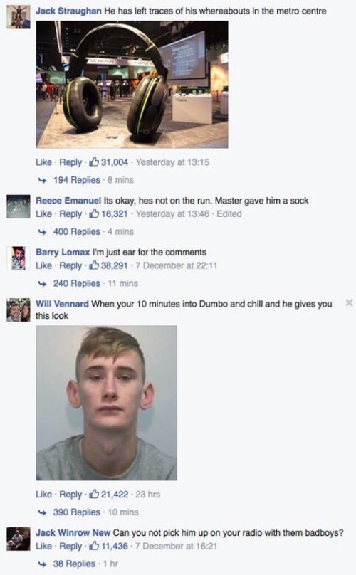This Kid Got Roasted On Facebook When The Police Posted His Picture 