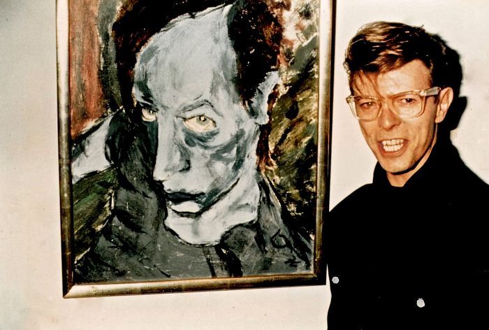 One Of A Kind Paintings By The Late, Great David Bowie