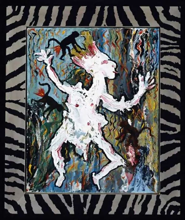 One Of A Kind Paintings By The Late, Great David Bowie