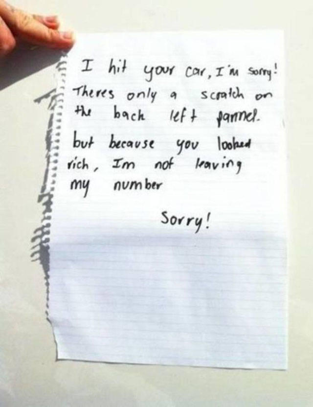 Awesome Notes That Were Passed From One Stranger To Another
