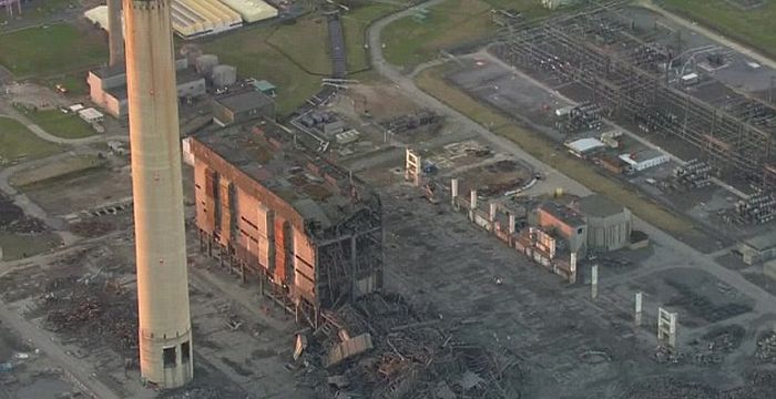 Several People Injured And One Dead After The Didcot Power Station Explodes