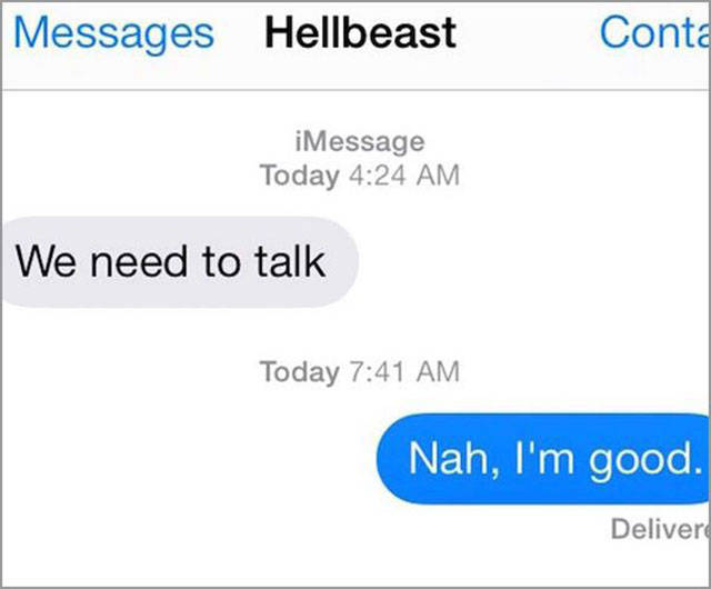 Getting A Text From Your Ex Can Be The Worst | Fun