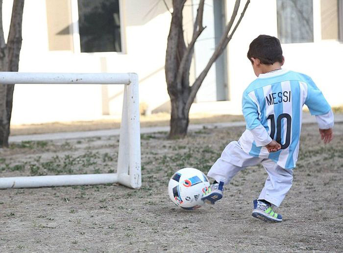 Lionel Messi Makes A Kid's Dream Come True By Sending Him A Signed Shirt