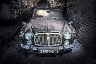 Two Dozen Vintage Cars Have Been Wasting Away In A Liverpool Tunnel