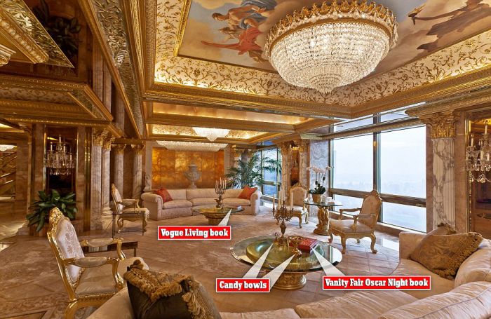 The Inside Of Donald Trump's Apartment Is A Very Strange Place
