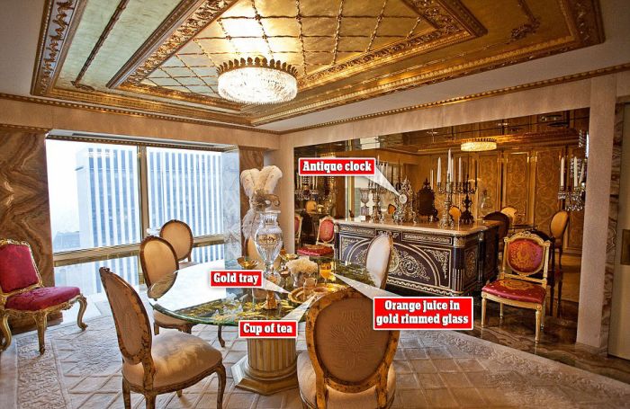 The Inside Of Donald Trump's Apartment Is A Very Strange Place