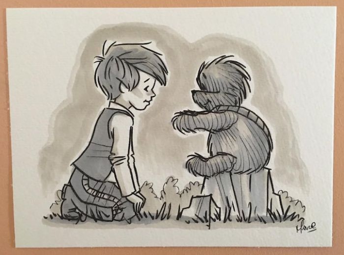 Winnie The Pooh Looks Awesome In The Style Of Star Wars