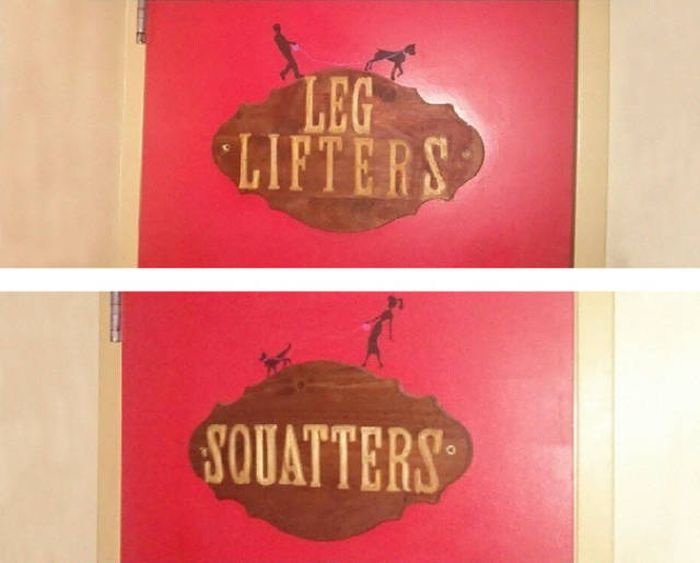The World's Most Creative And Awesome Toilet Signs