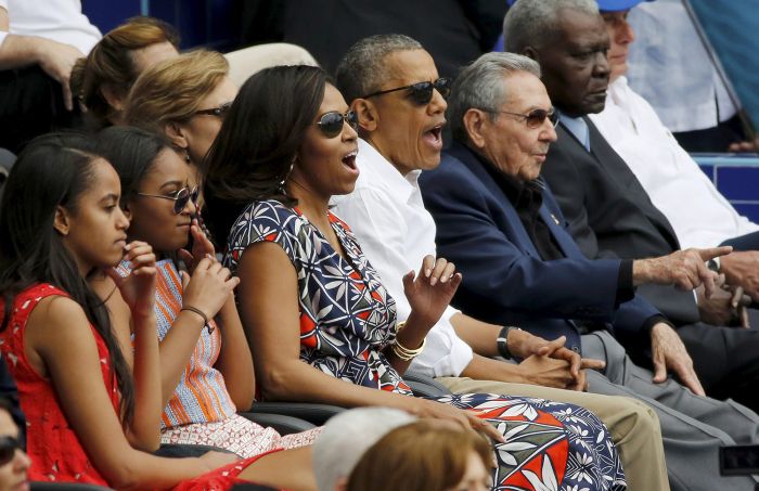President Obama Attends Historic Baseball Game In Cuba