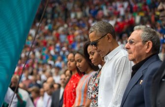 President Obama Attends Historic Baseball Game In Cuba