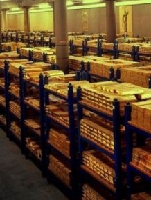 What $300 Billion Looks Like In Gold Bars
