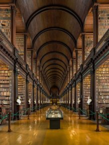 You Won't Believe How Many Books Are in This 300 Year Old Dublin Library
