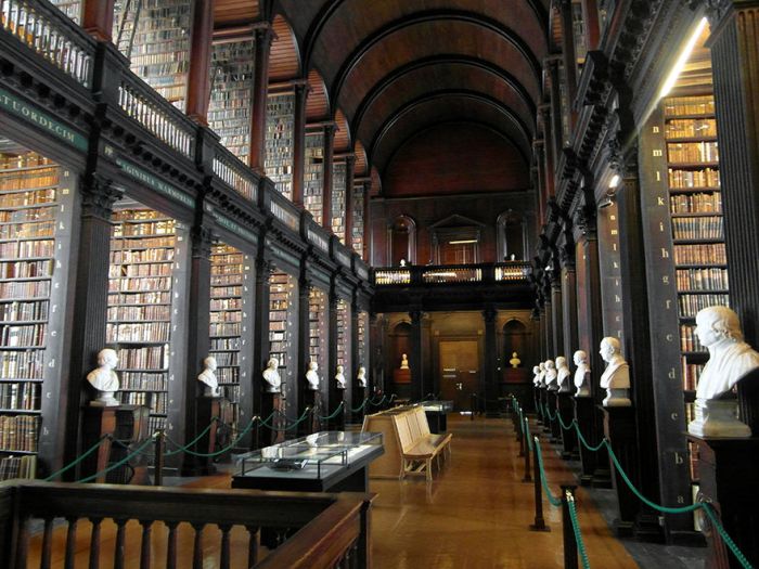 You Won't Believe How Many Books Are in This 300 Year Old Dublin Library