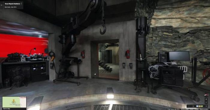 Take A Look Inside Batman's Batcave From Batman V Superman With Google Maps