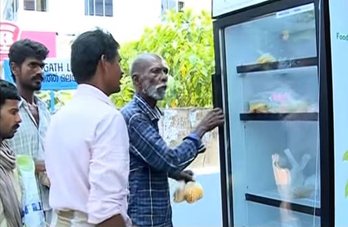 Restaurant Leaves Fridge In The Street With A Special Surprise