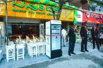 Restaurant Leaves Fridge In The Street With A Special Surprise