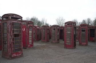 These Graveyards Are Where Old Phone Boxes Go To Die