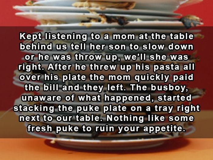 17 Of The Strangest Things People Have Ever Seen At Restaurants