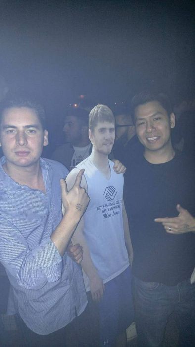 When Their Friend Said He Couldn't Come Party, These Guys Found A Solution
