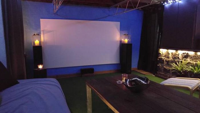 Basement Room Gets Turned Into An Epic Home Movie Theater