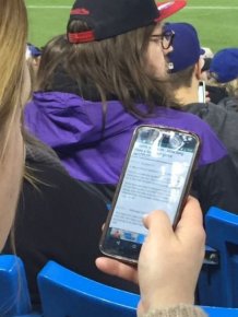 There's A Good Chance That This Woman Doesn't Like Baseball