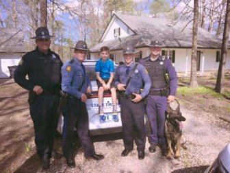 State Troopers Surprise A Kid For His Birthday After His Whole Class Bailed