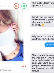 Guy Freaks Out On His Tinder Date Because She Refused To Hook Up With Him